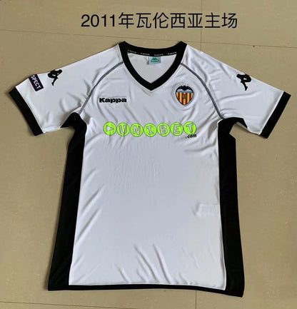 Retro valencia 2011 Home Football Jersey
