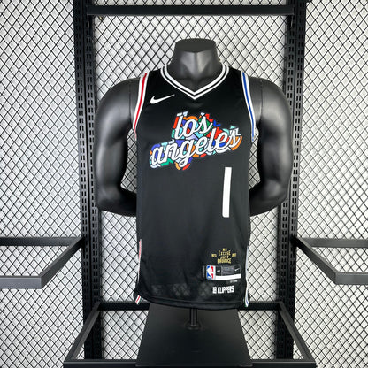 Los Angeles Clippers City Black #1 HARDEN NBA Season Jerseys 2023