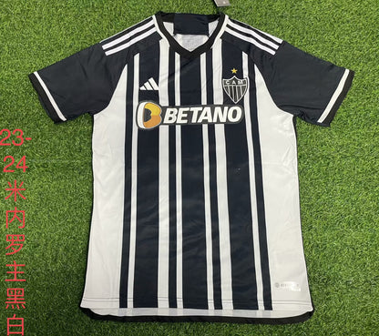 Atletico Mineiro 2023/2024 Home Fan Version Football Jersey