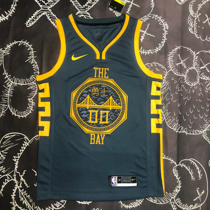 Retro Golden State Warriors 2018 Football Jersey