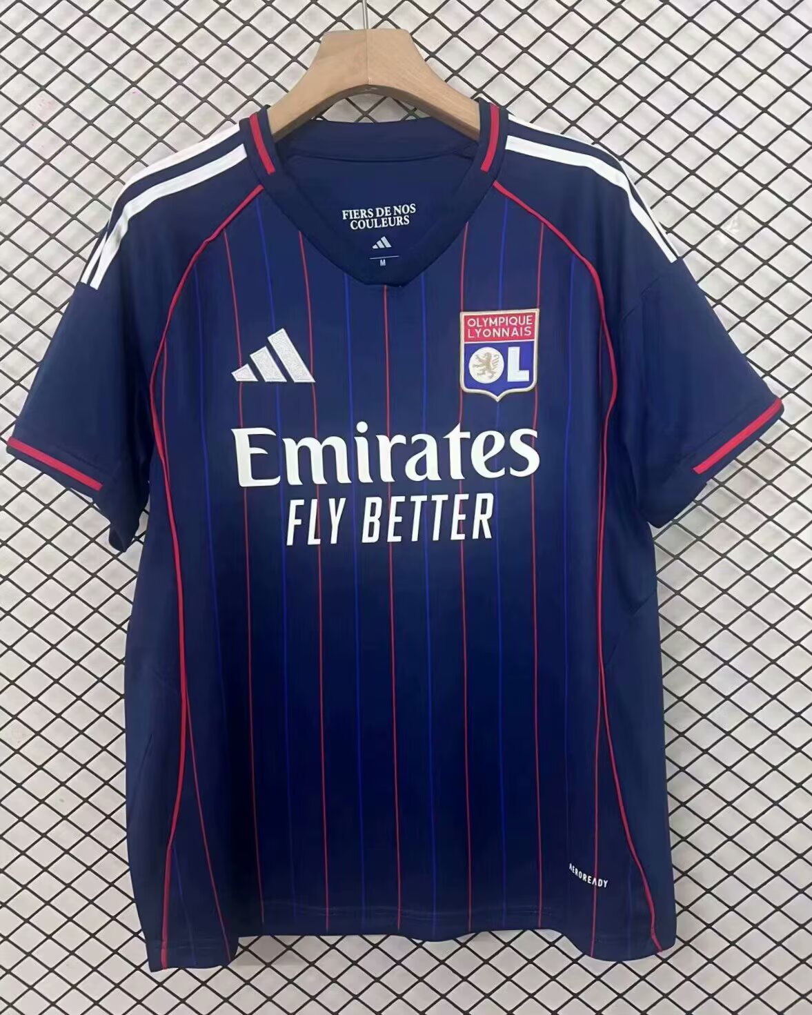 France -Ligue 1 2025/2026 Away Fan Version Football Jersey