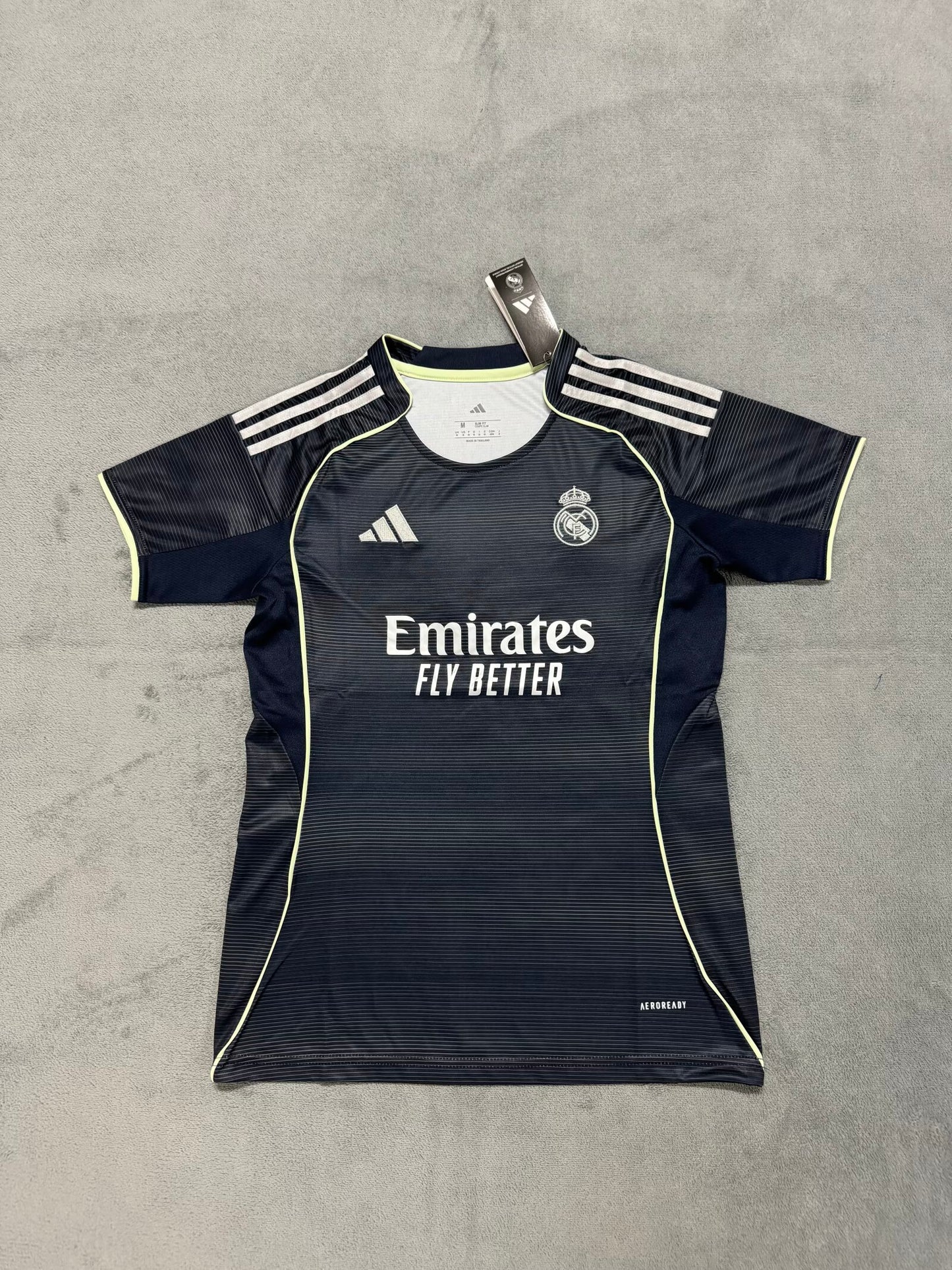 Real Madrid 2025/2026 Women Away Fan Version Football Jersey