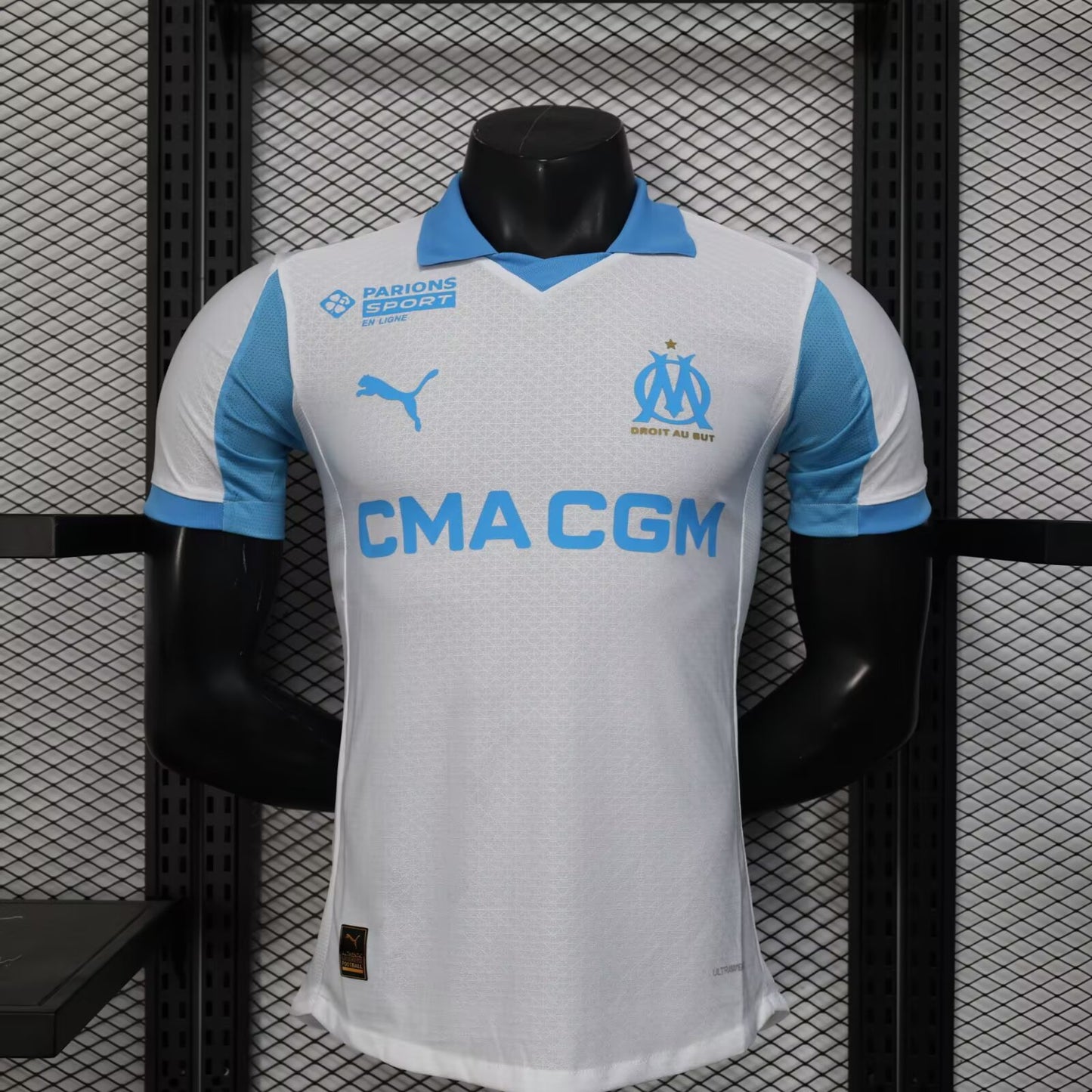 Marseille 2025/2026 Home Player Version Football Jersey