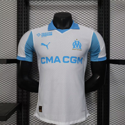 Marseille 2025/2026 Home Player Version Football Jersey