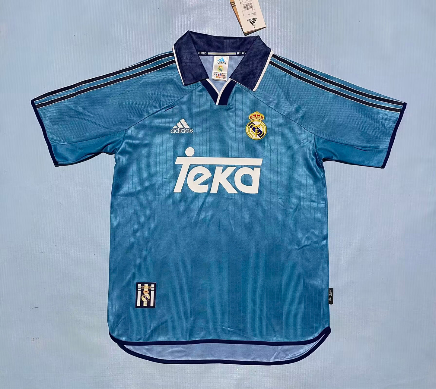 Retro real madrid 1999/2000 Home Football Jersey