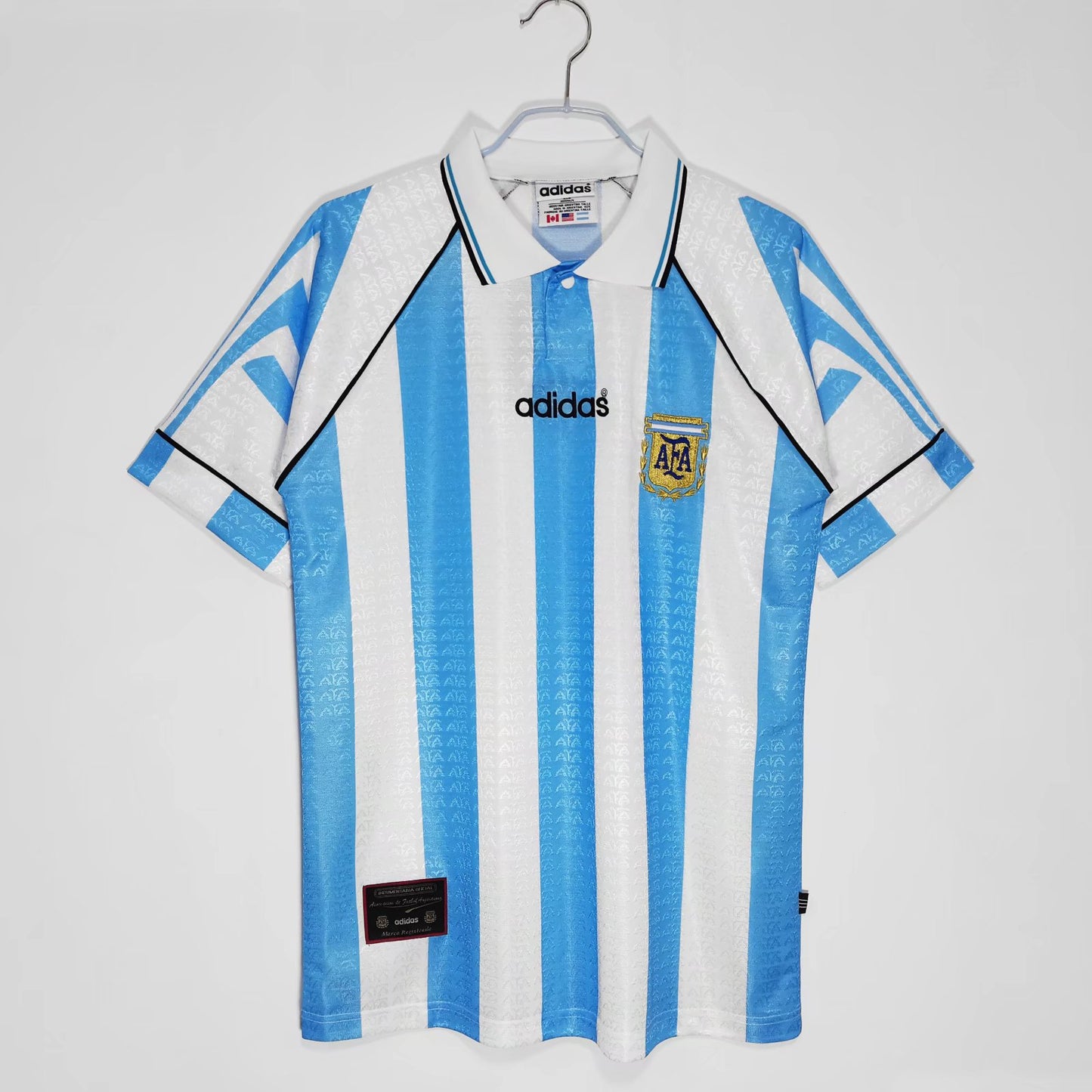 Retro Argentina 1996/1997 Home Football Jersey