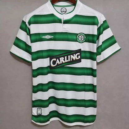 Retro Celtic 2003/2004 Home Football Jersey