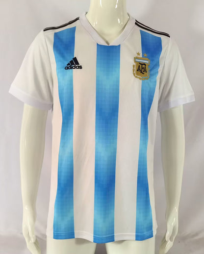 Retro Argentina 2018 Home Football Jersey