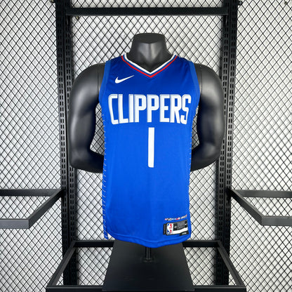 Los Angeles Clippers Blue #1 HARDEN NBA Season Jerseys 2023