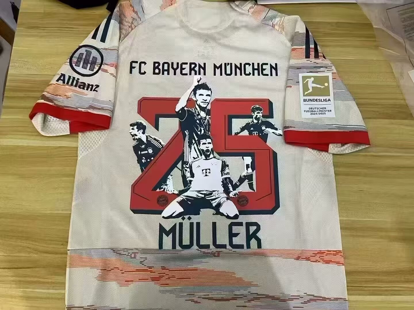 Bayern Munich 2025/2026 Away Fan Version Football Jersey