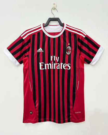Retro AC Milan 2011/2012 Home Fan Version Football Jersey