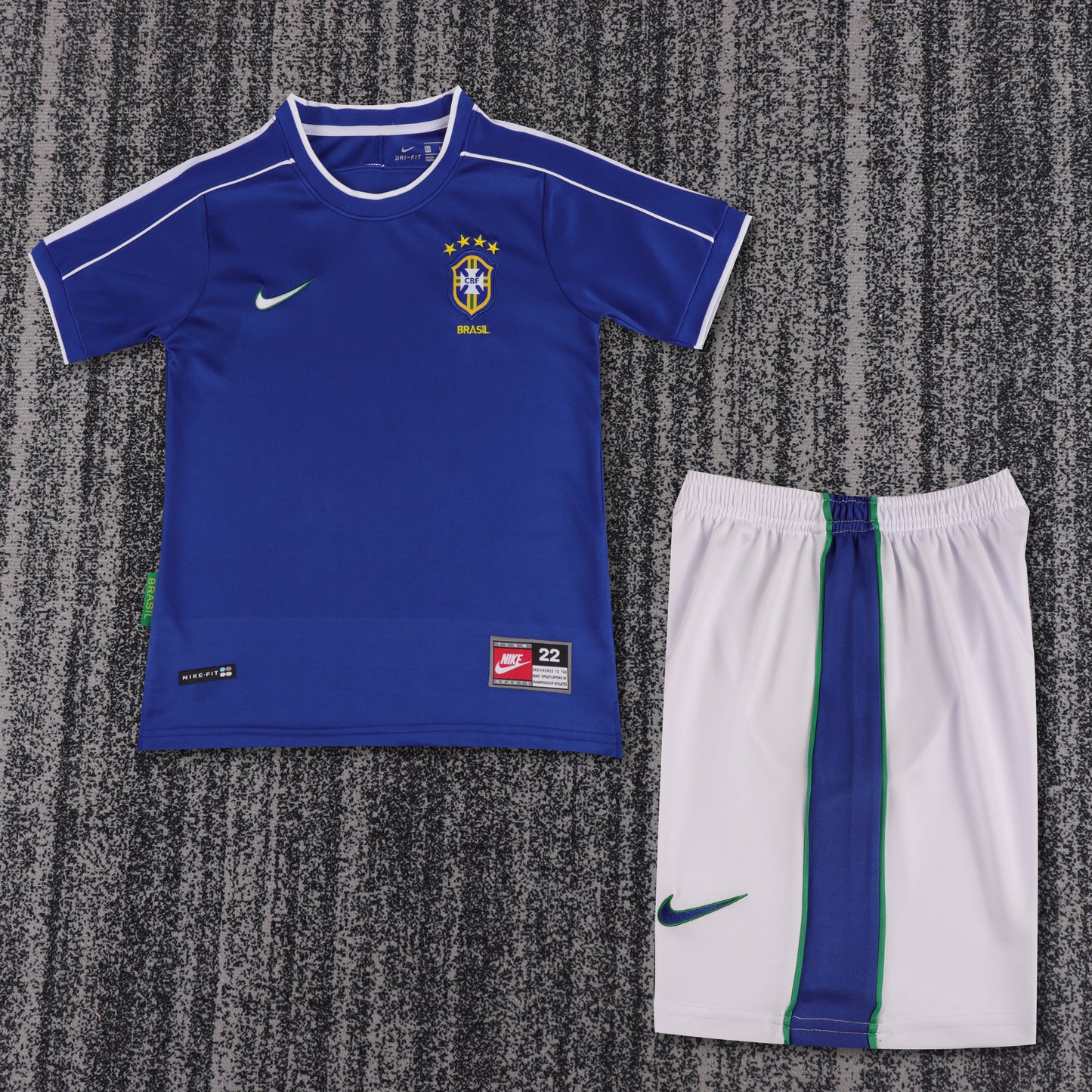Retro Kids jerseys 1998 Kids Away Football Jersey