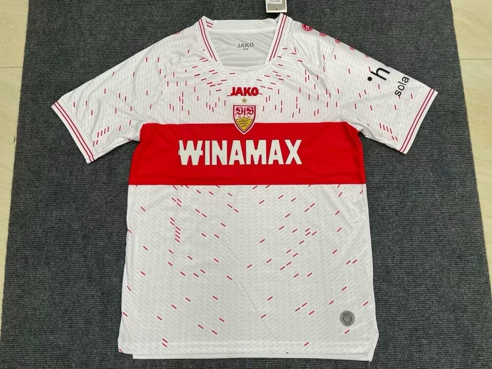 Stuttgart 2023/2024 Home Fan Version Football Jersey