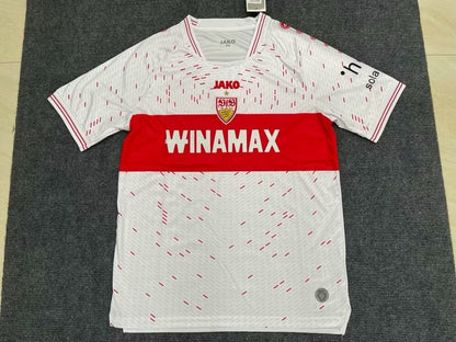Stuttgart 2023/2024 Home Fan Version Football Jersey