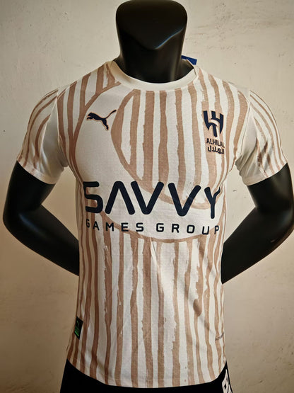 Saudi Arabia 2025/2026 Away Player Version Football Jersey
