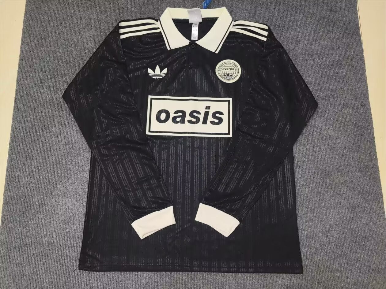 Adidas&Nike 2025/2026 Long Sleeve Fan Version Football Jersey