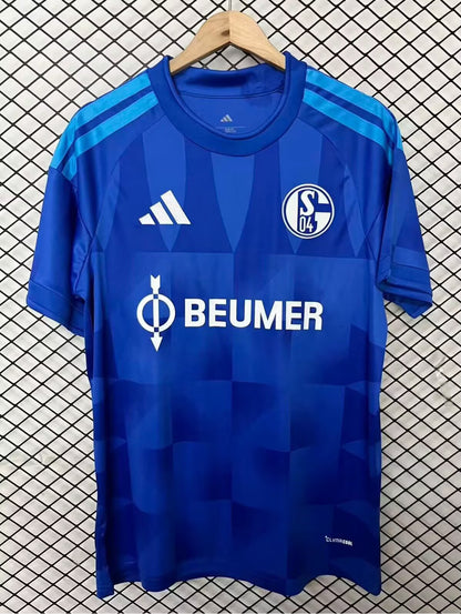 Schalke 04 2025/2026 Home Fan Version Football Jersey