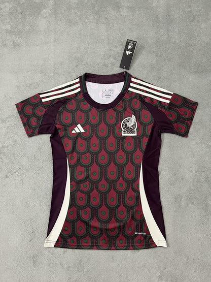Mexico 2024/2025 Women Home Fan Version Football Jersey
