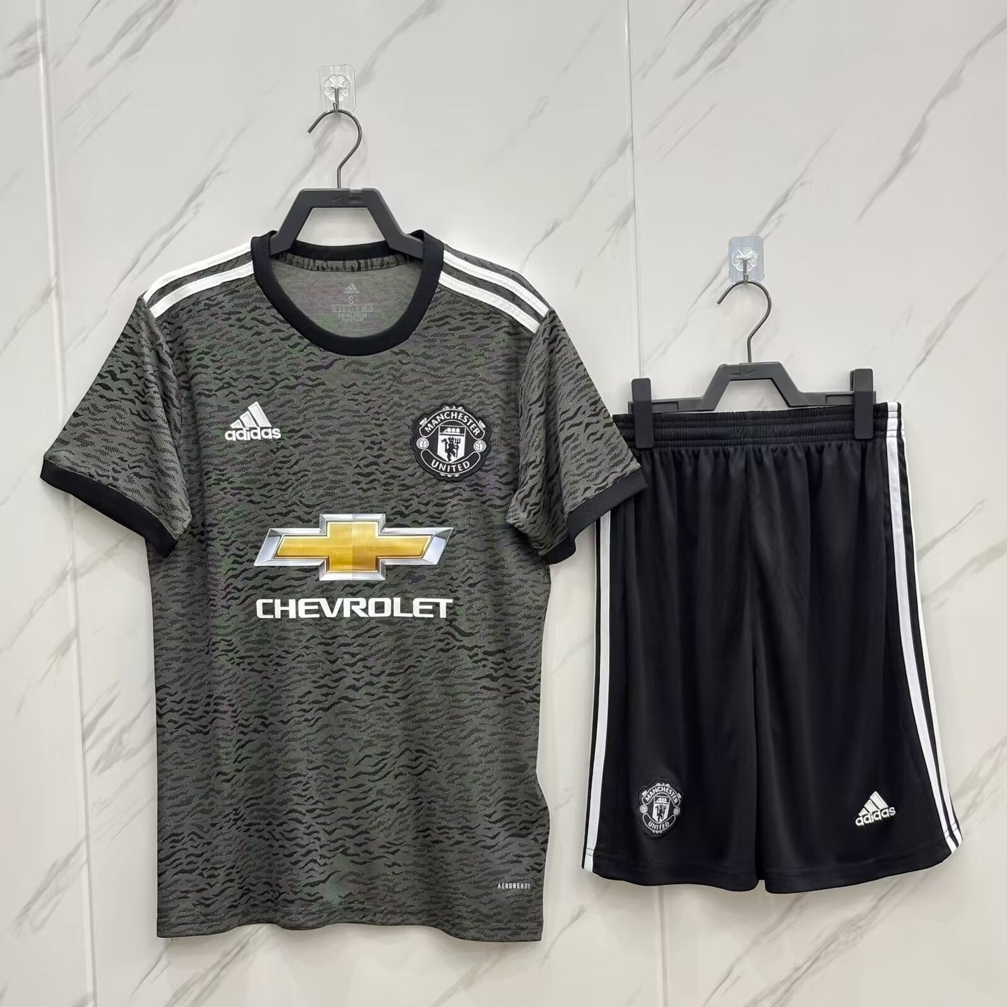 Retro Manchester United 2020/2021 Away Fan Version Football Jersey