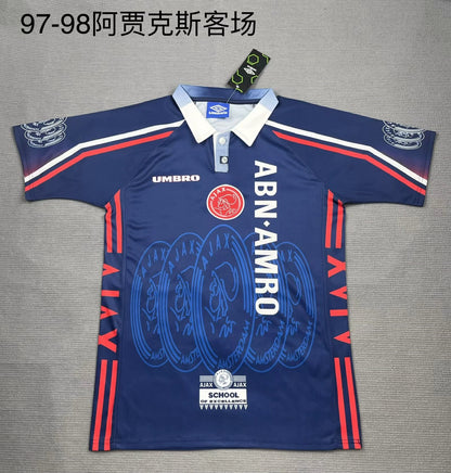 Retro ajax 1997/1998 Away Football Jersey