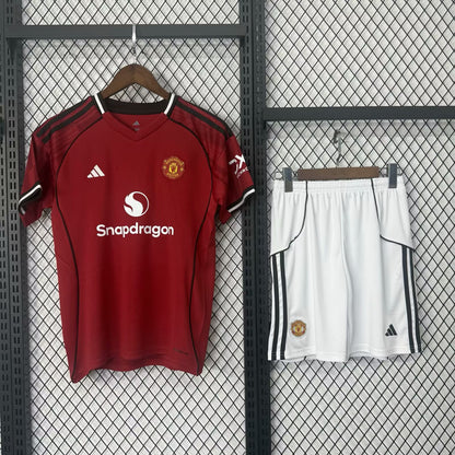Manchester United 2025/2026 Home Fan Version Football Jersey