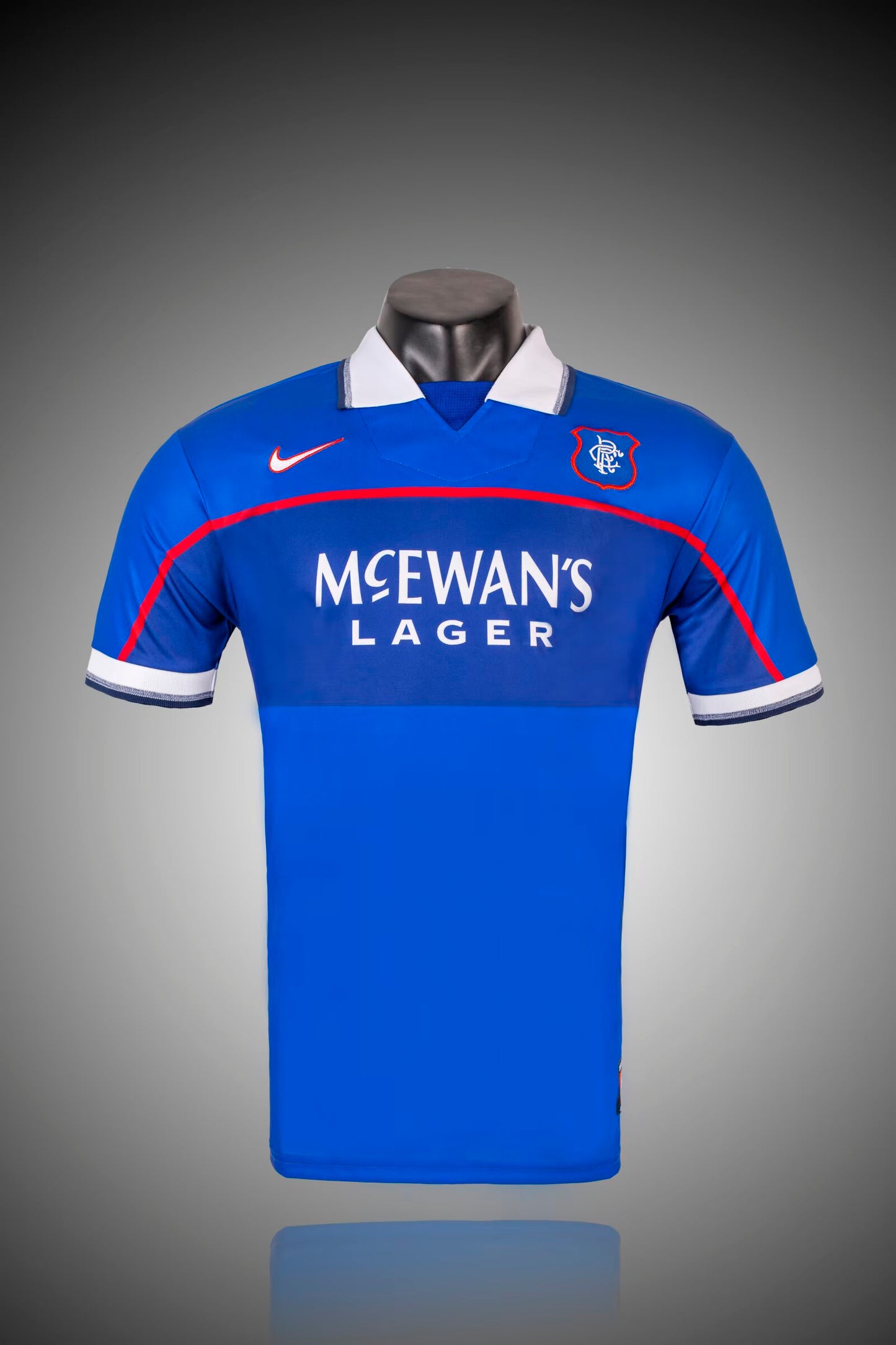 Retro rangers 1997/1999 Home Football Jersey