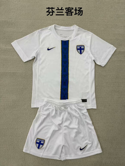 Kids jerseys 2025/2026 Kids Away Fan Version Football Jersey