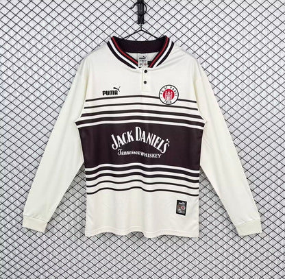Retro St. Pauli Home Long Sleeve Jersey 1997-1998