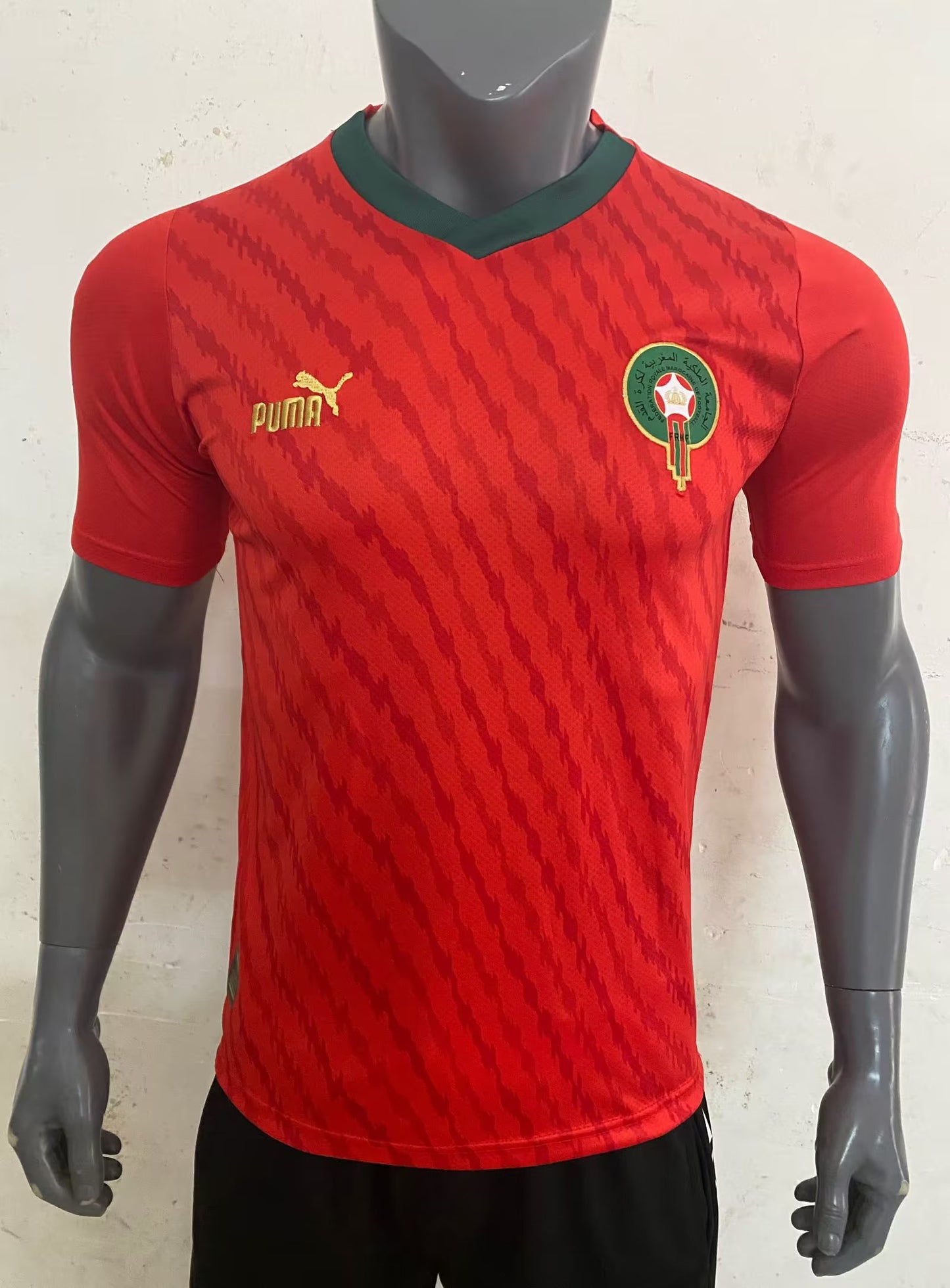 Morocco 2023/2024 Home Fan Version Football Jersey
