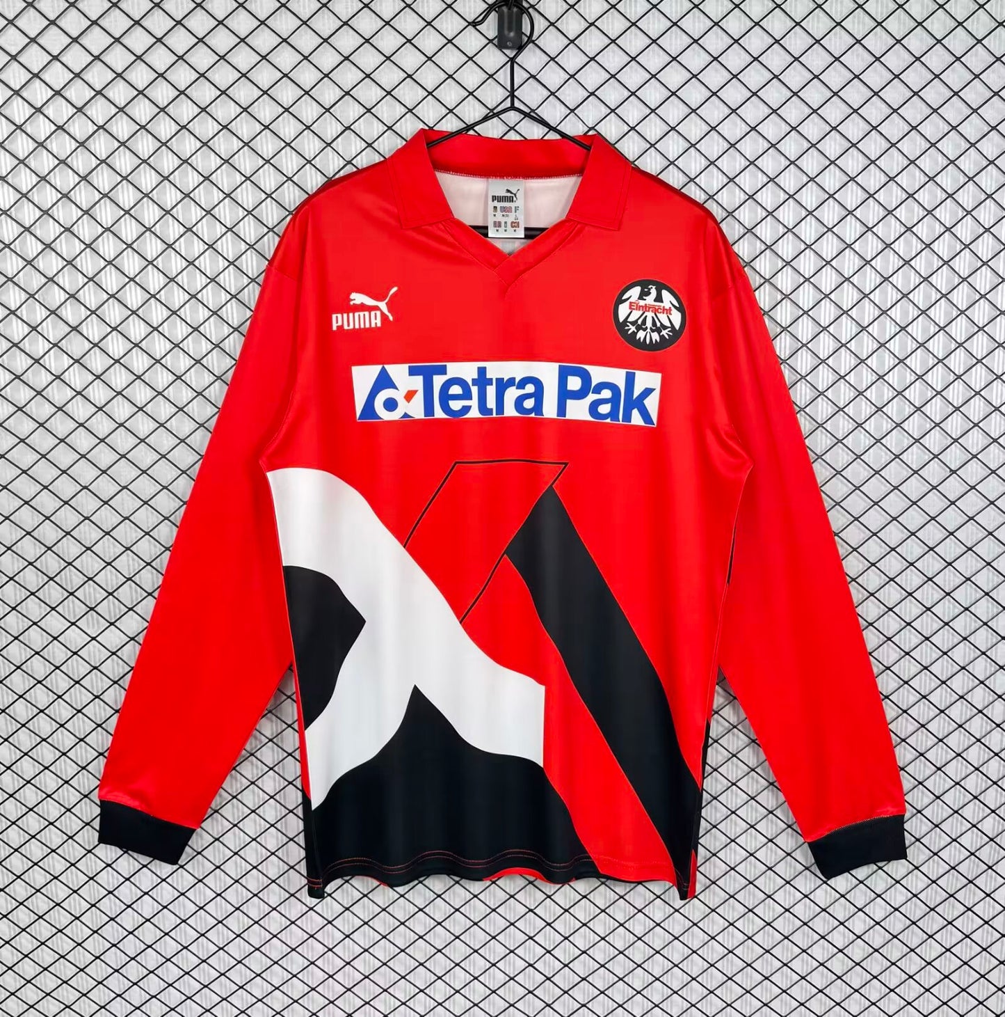 Retro Frankfurt Home Long Sleeve Jersey 1993-1995