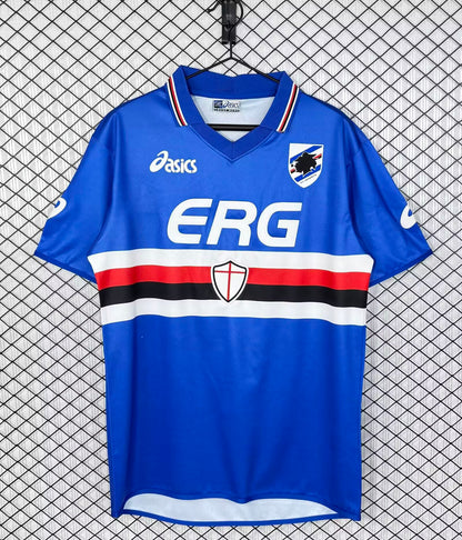 Retro Sampdoria 2003/2004 Fan Version Football Jersey