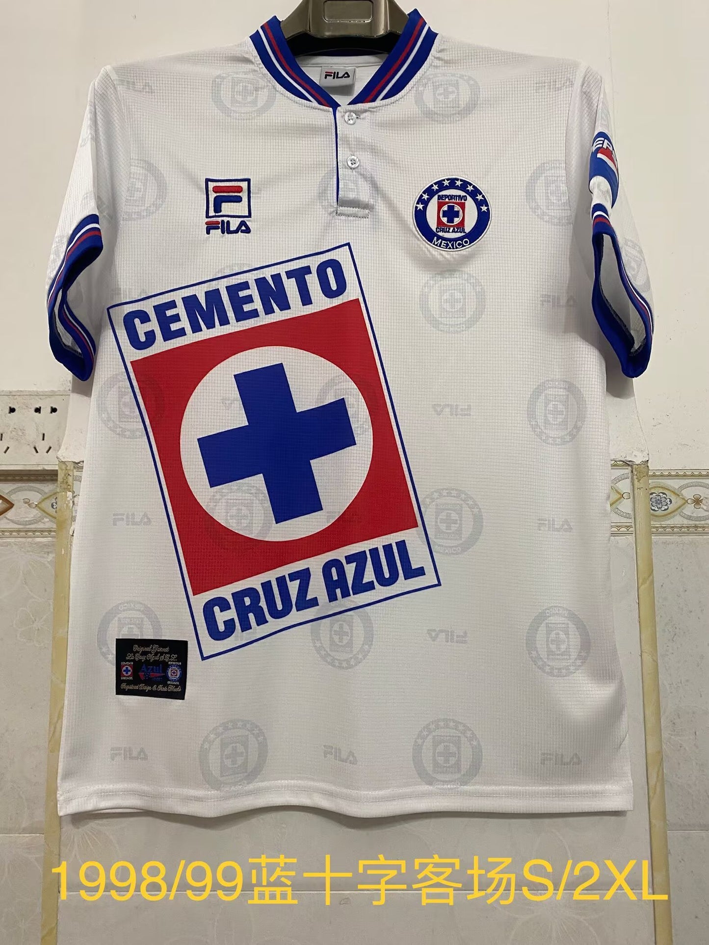 Retro Cruz Azul 1998/1999 Away Football Jersey
