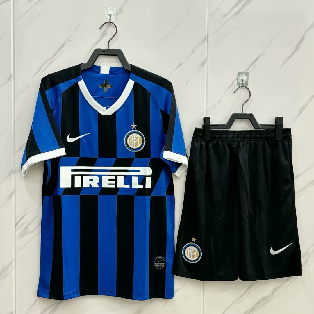 Retro Inter Milan 2019/2020 Home Fan Version Football Jersey