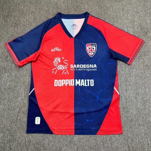 Cagliari 2025/2026 Home Fan Version Football Jersey