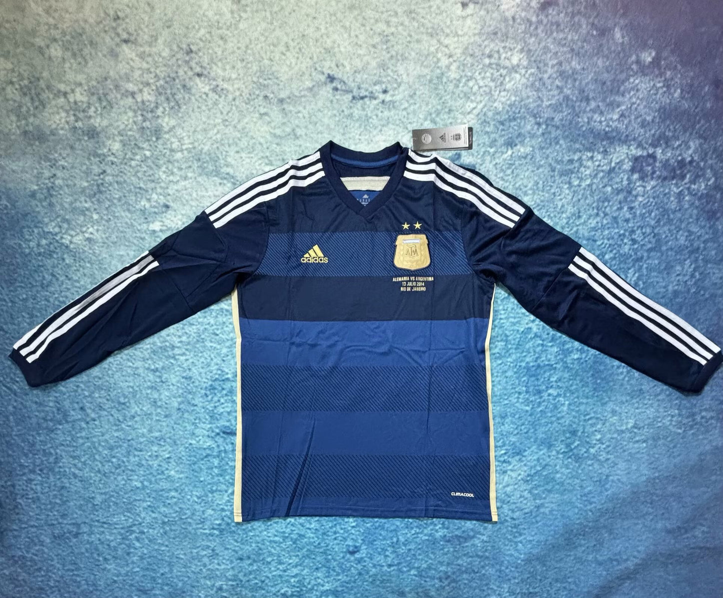 Retro Argentina 2014 Away Football Jersey