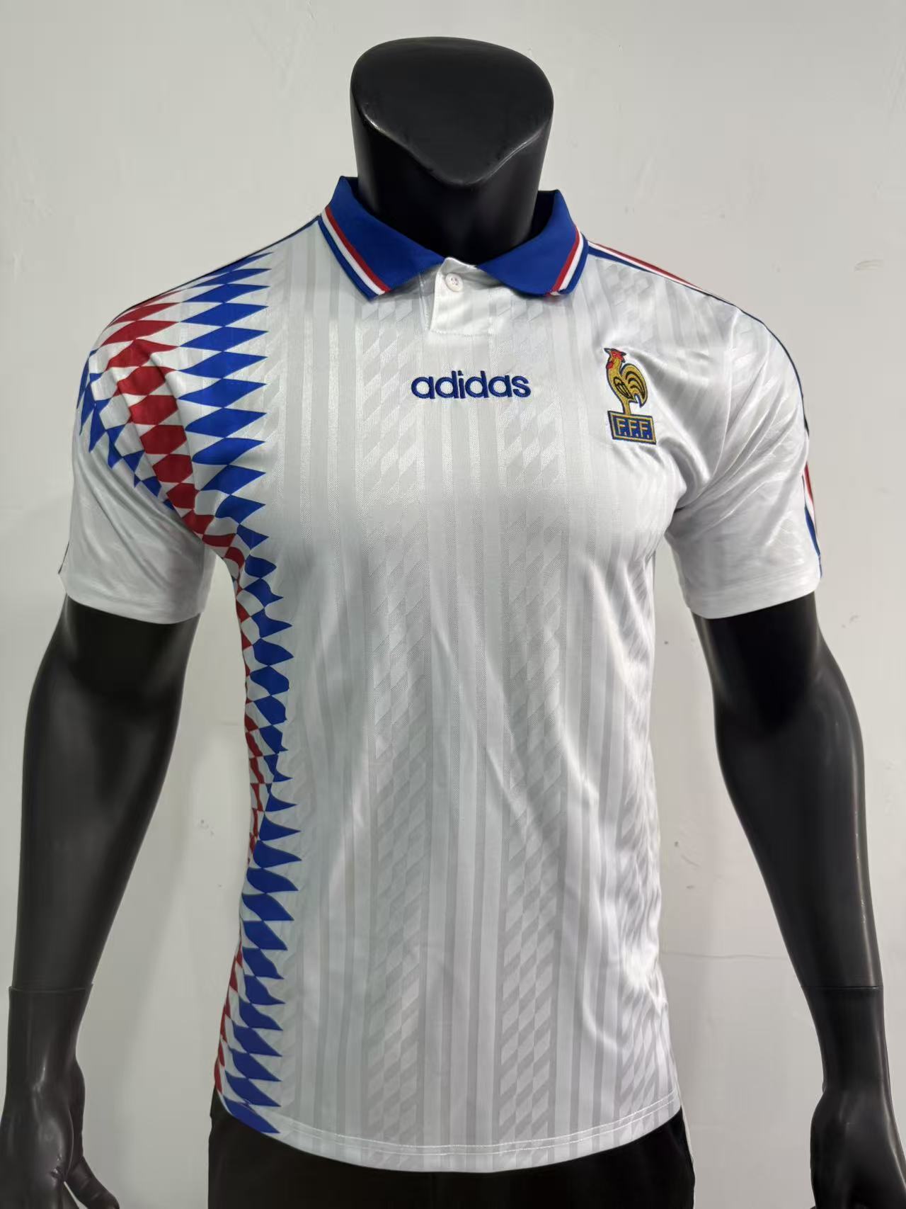 Retro France 1994 Away Football Jersey