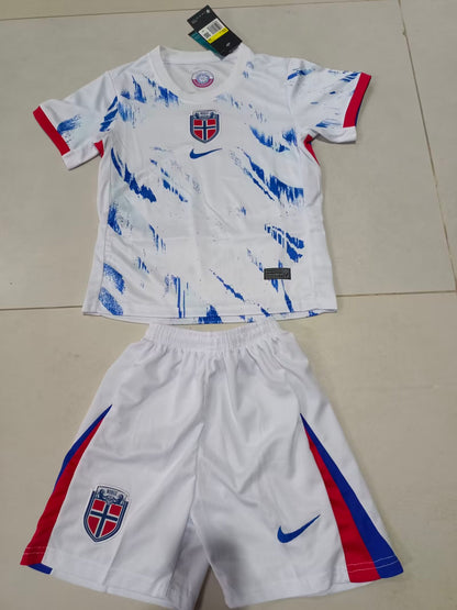 Norway 2024/2025 Kids Away Football Jersey