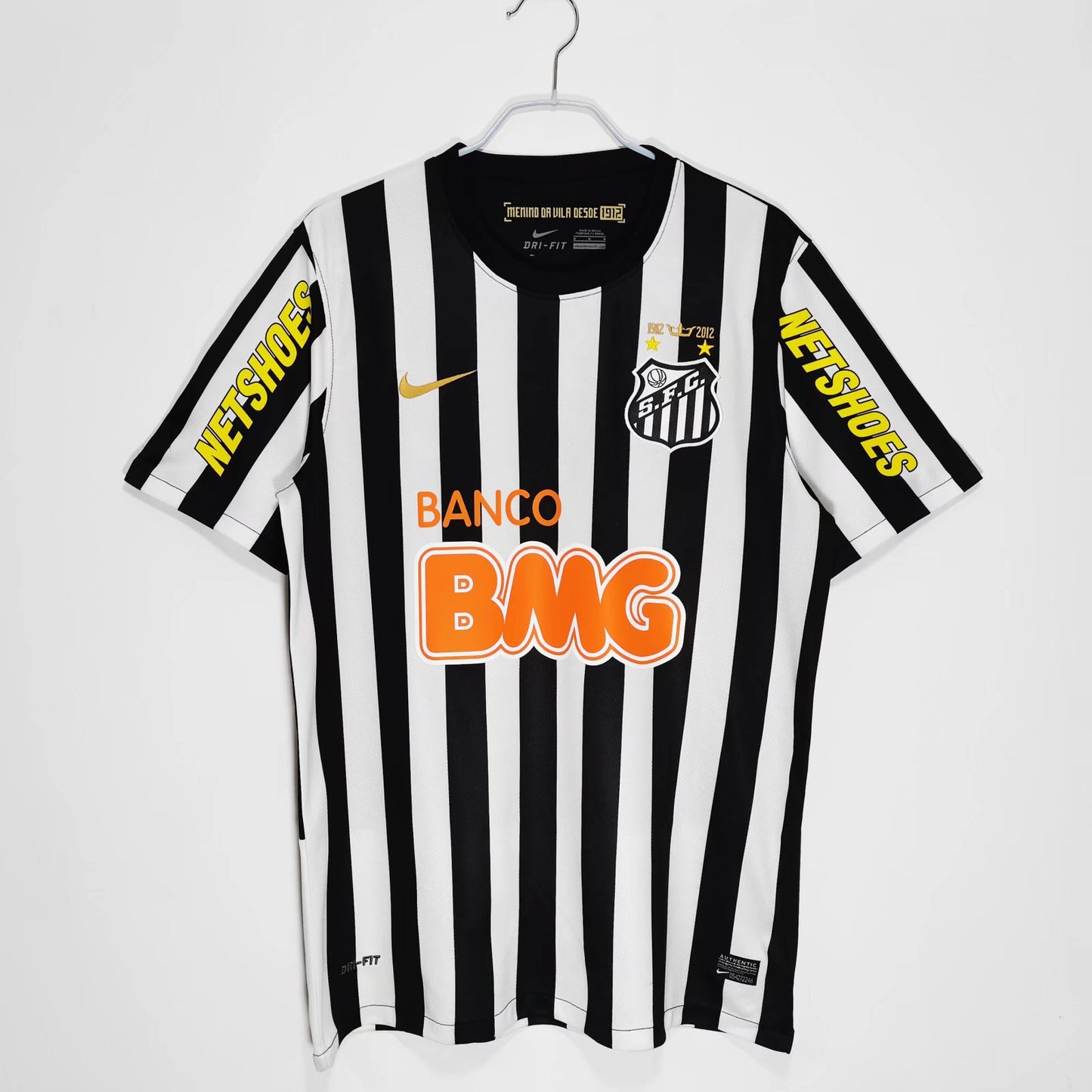 Retro Santos 2013 Away Football Jersey