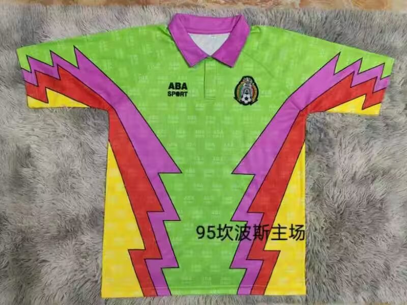 Retro Mexico 1995 Goalkeeper Football Jersey