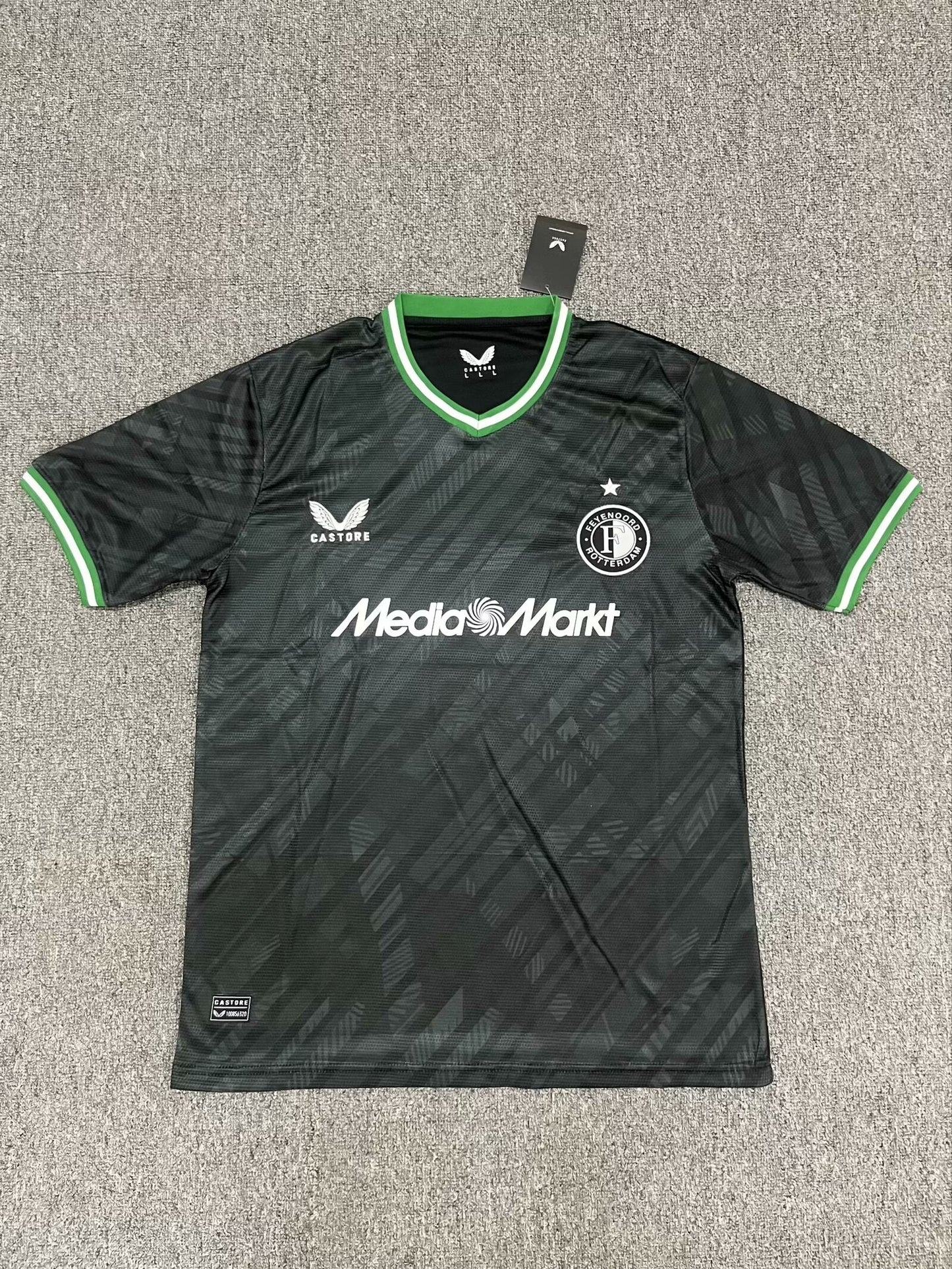 Feyenoord Rotterdam 2024/2025 Away Fan Version Football Jersey