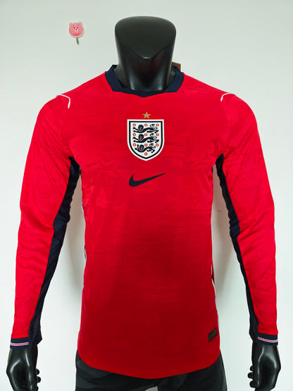 England 2026/2027 Away Long Sleeve Player Version Football Jersey