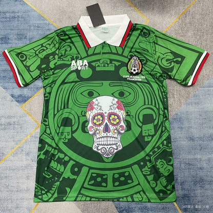 Retro Mexico Special Edition 1998 Fan Version Football Jersey