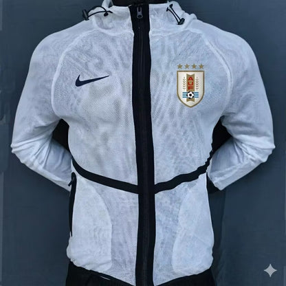Uruguay Windbreaker White Jersey 2026-2027