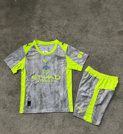 Manchester City 2025/2026 Kids Third Away Football Jersey