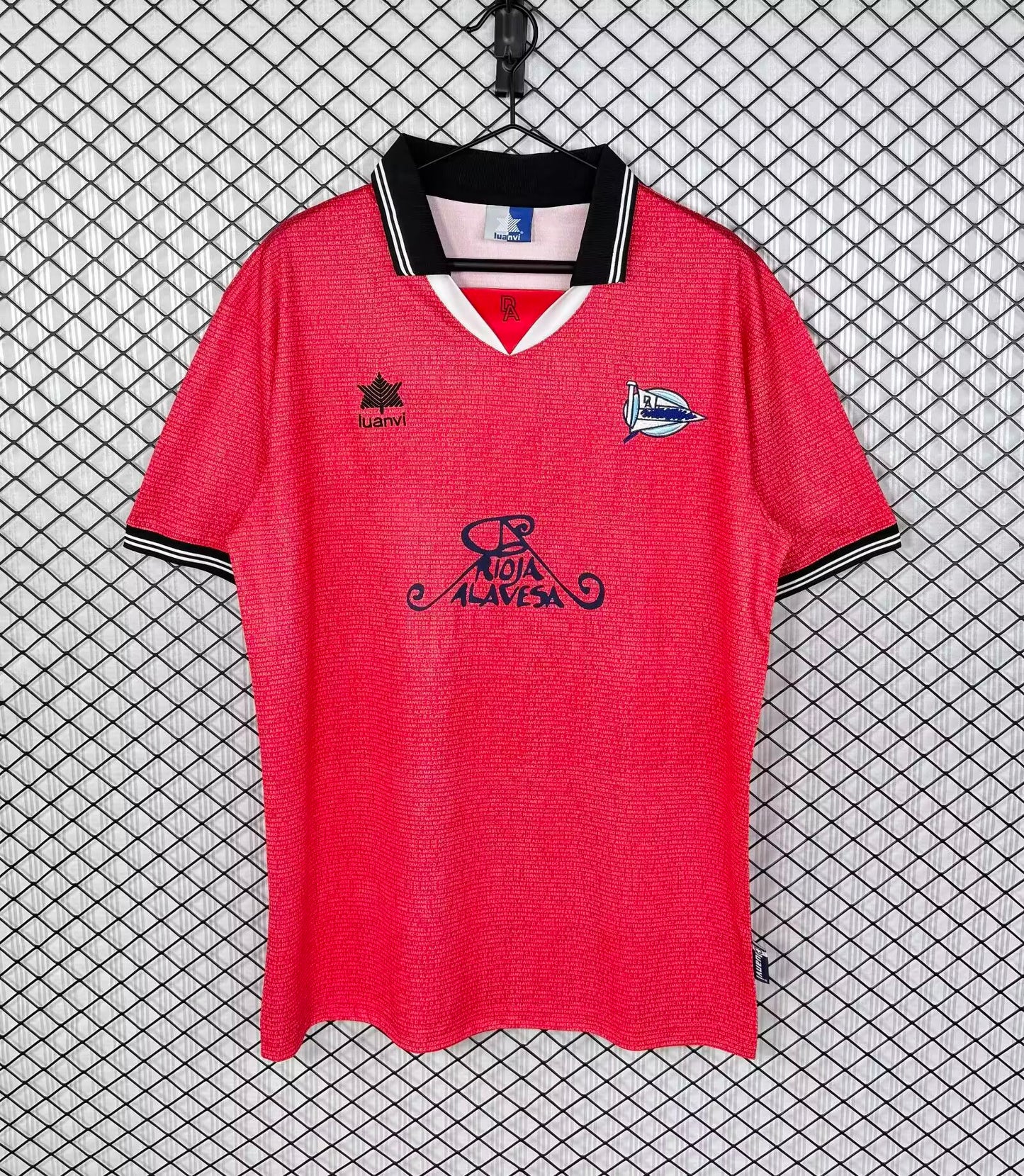 Spain-La Liga 2000/2001 Away Fan Version Football Jersey