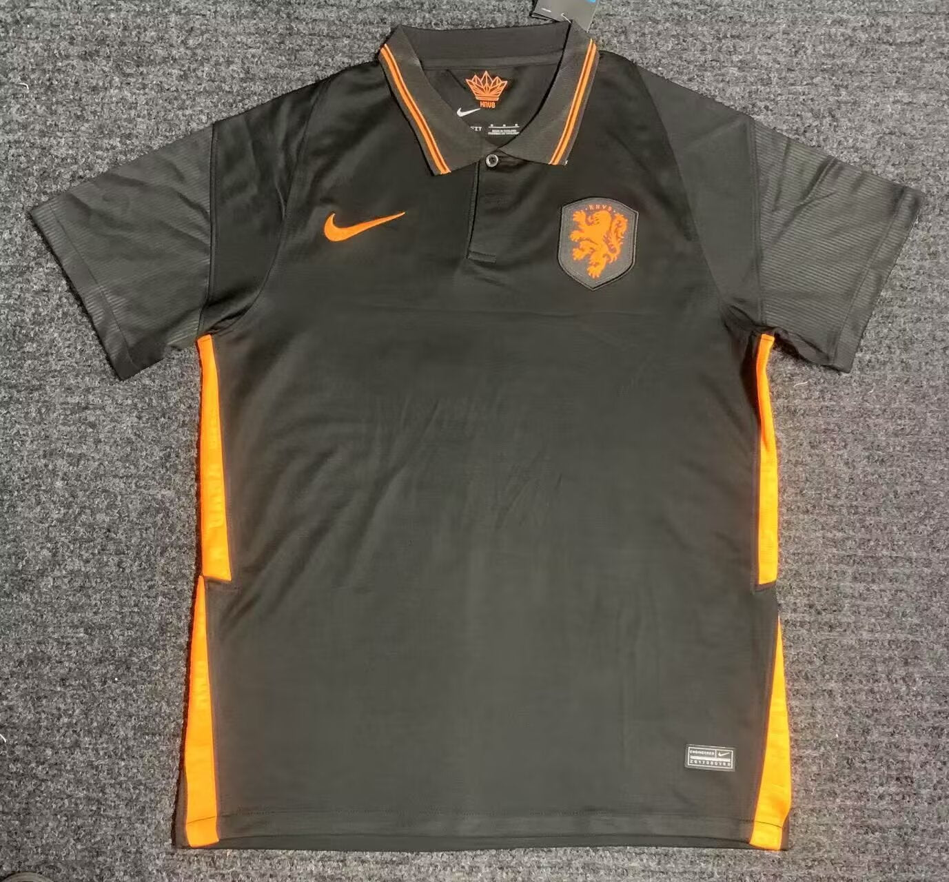 Netherlands 2020/2021 Away Fan Version Football Jersey