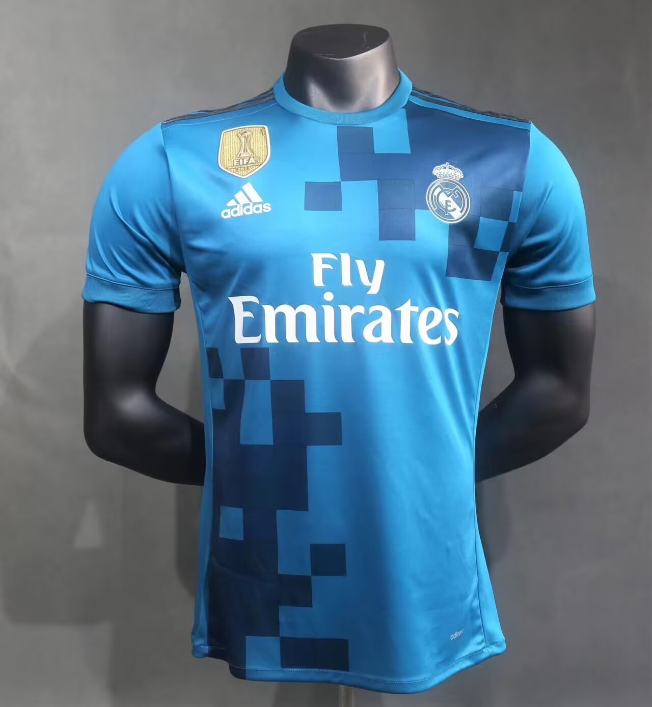 Retro Real Madrid 2017/2018 Third Player Version Football Jersey