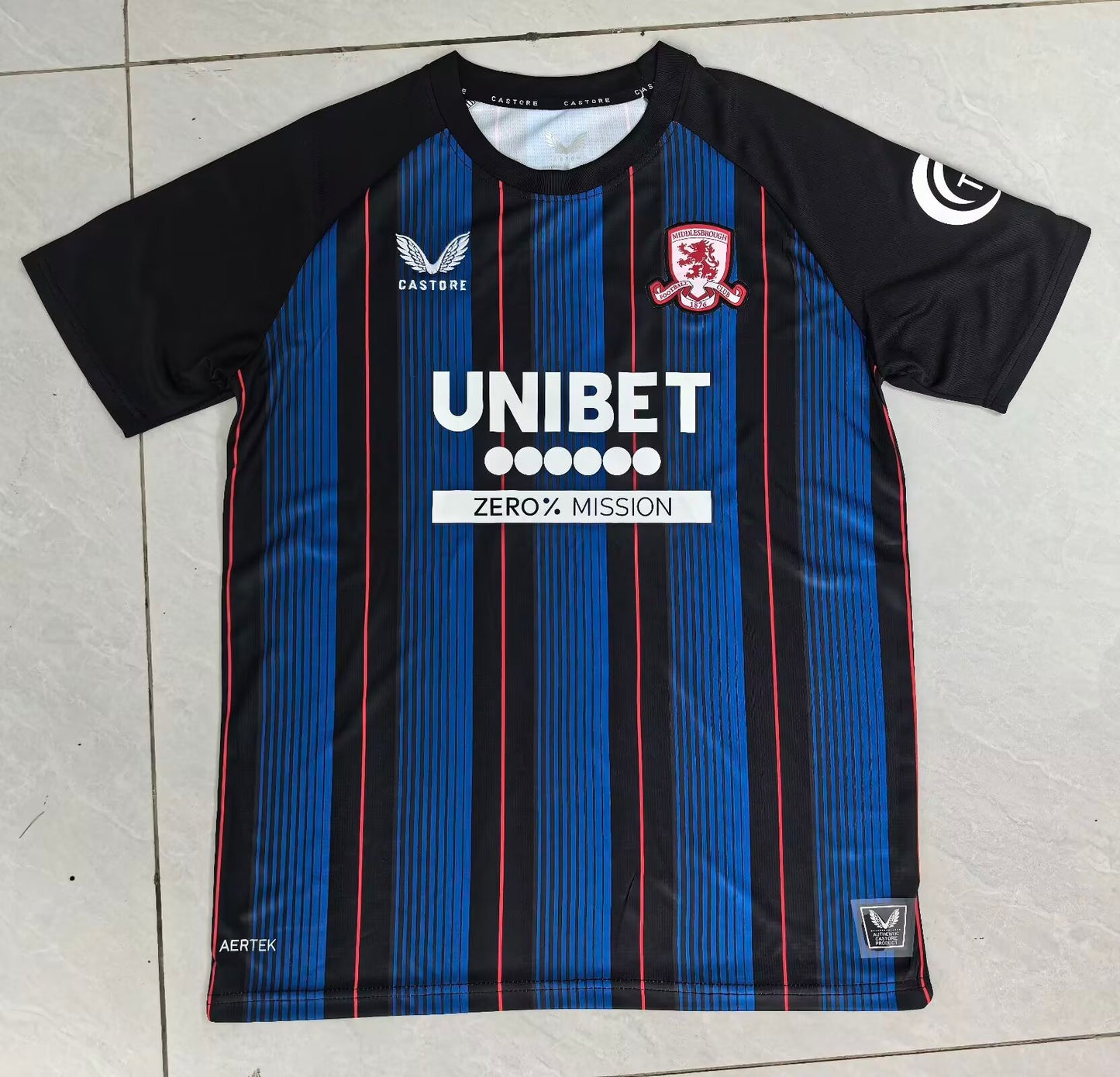 Middlesbrough 2025/2026 Away Fan Version Football Jersey