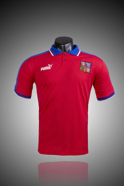 Retro Czech Republic 1996 Home Football Jersey