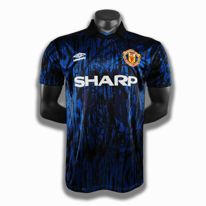 Retro Manchester united 1993 Away Football Jersey